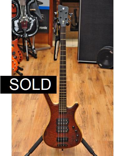 Warwick Corvette $$ SE Mahogany Pommele